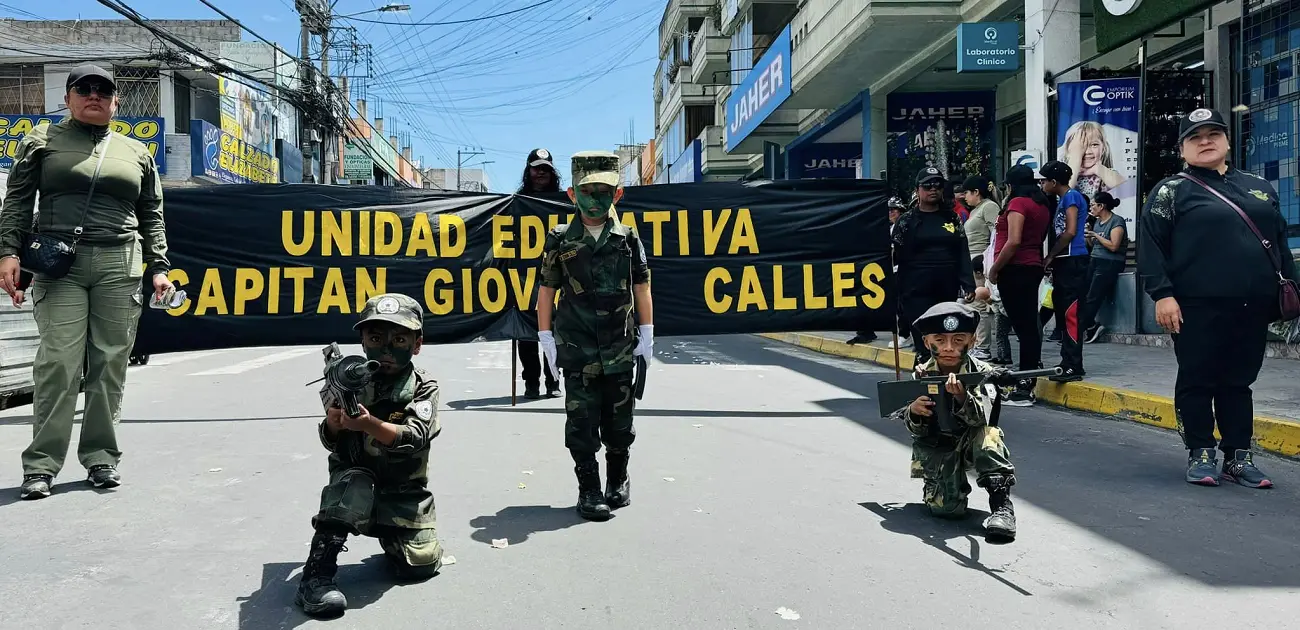 Unidad educativa particular “Capitán Giovanni Calles" - Educamos con perseverancia, conocimiento y honor.